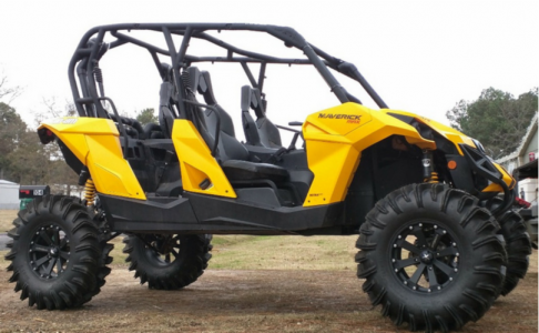 1 2014 Maverick Max Can Am Lift 4 Flush