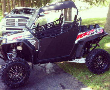 1 2012 Rzr 900xp Polaris Outside Flares