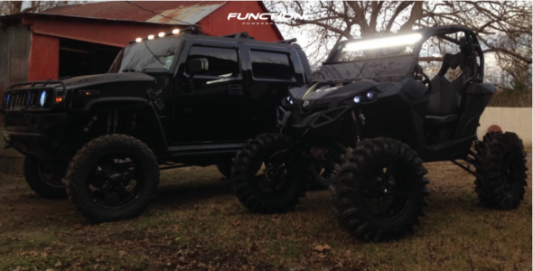 2 2014 Maverick Can Am Lift 8 Outside Flares