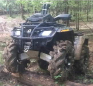 1 2010 Outlander 800 Xt P Can Am Hella Outside Flares