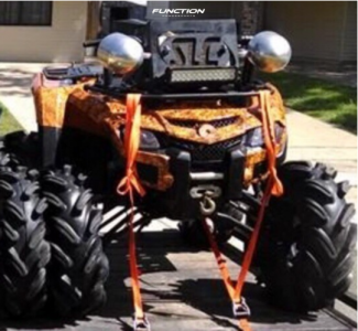 1 2009 Outlander 800r Can Am Lift 6 Hella Outside Flares