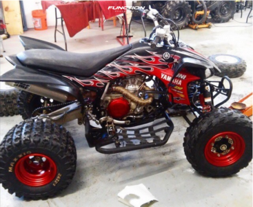 2007 Yamaha YFZ450 - 10 x 5 - ITP T-9 Pro Series -  - 20 x 6