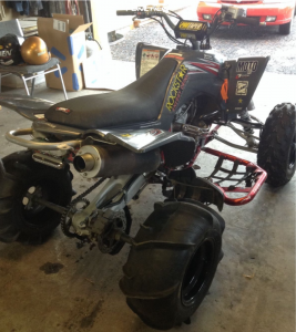 1 2008 Yfz450 Yamaha Stock Flush
