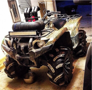 2009 Yamaha Grizzly 550 - 12 x 7 - STI HD4 -  - 28 x 10