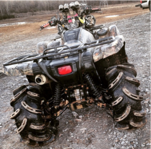 1 2009 Grizzly 550 Yamaha Stock Flush