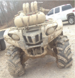1 2009 Grizzly 550 Yamaha Stock Flush