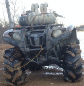 1 2009 Grizzly 550 Yamaha Stock Flush