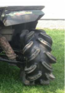 1 2006 Brute Force 750 Kawasaki Stock Outside Flares