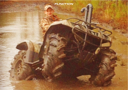 1 2012 Grizzly 350 Yamaha Lift 2 Flush