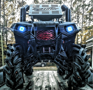 1 2009 Sportsman 850 Xp Polaris Lift 3 Outside Flares