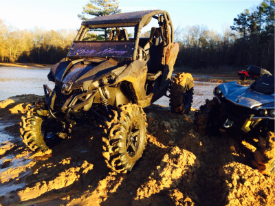 1 2014 Maverick X Mr Can Am Lift 8 Hella Outside Flares