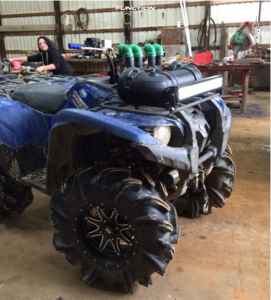 2013 Yamaha Grizzly 700 - 14 x 7 - STI HD4 -  - 29.5 x 9.5