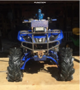 1 2008 Grizzly 350 Yamaha Lift 6 Inside Flares