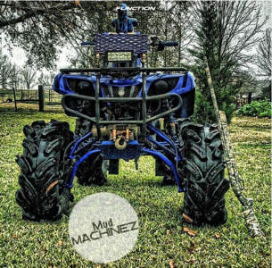 1 2008 Grizzly 350 Yamaha Lift 6 Inside Flares
