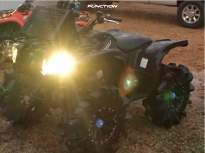 1 2009 Grizzly 700 Yamaha Lift 2 Hella Outside Flares