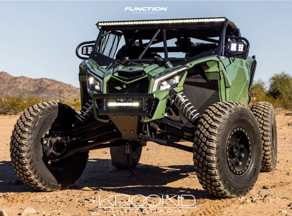 green can am maverick x3 on trail